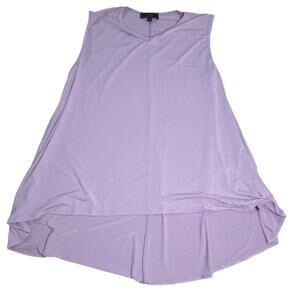 Lucky And Blessed Light Lilac Hi Low Tank Medium